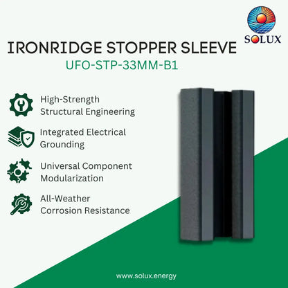 IronRidge Stopper Sleeve 33MM Black