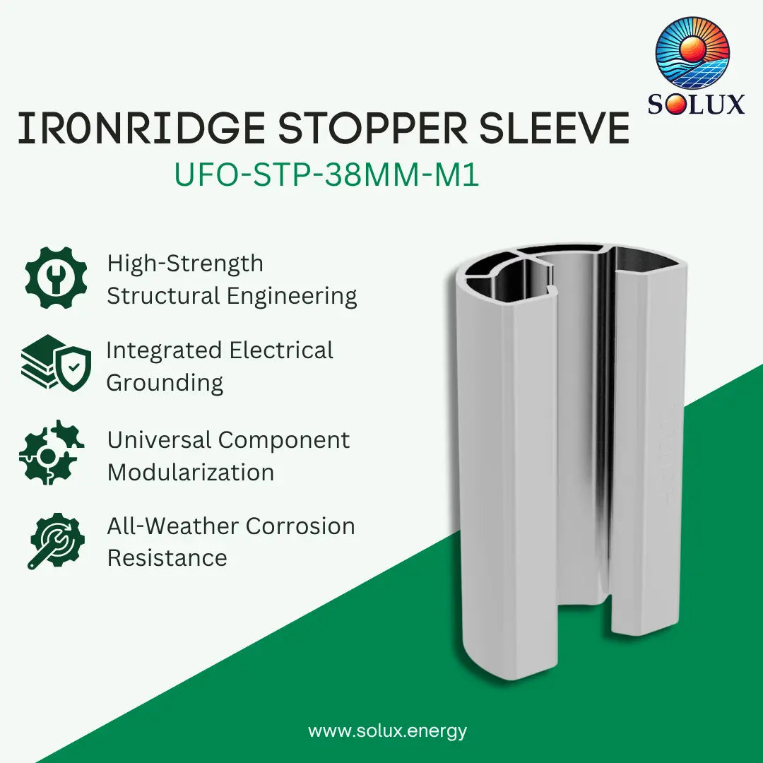IronRidge Stopper Sleeve 38MM Mill