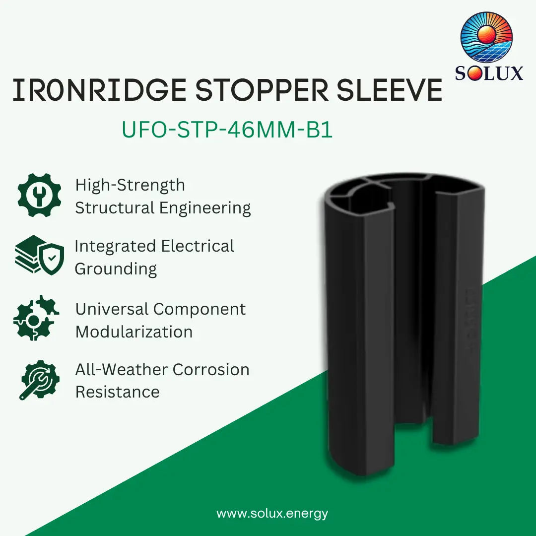 IronRidge Stopper Sleeve 46MM Black