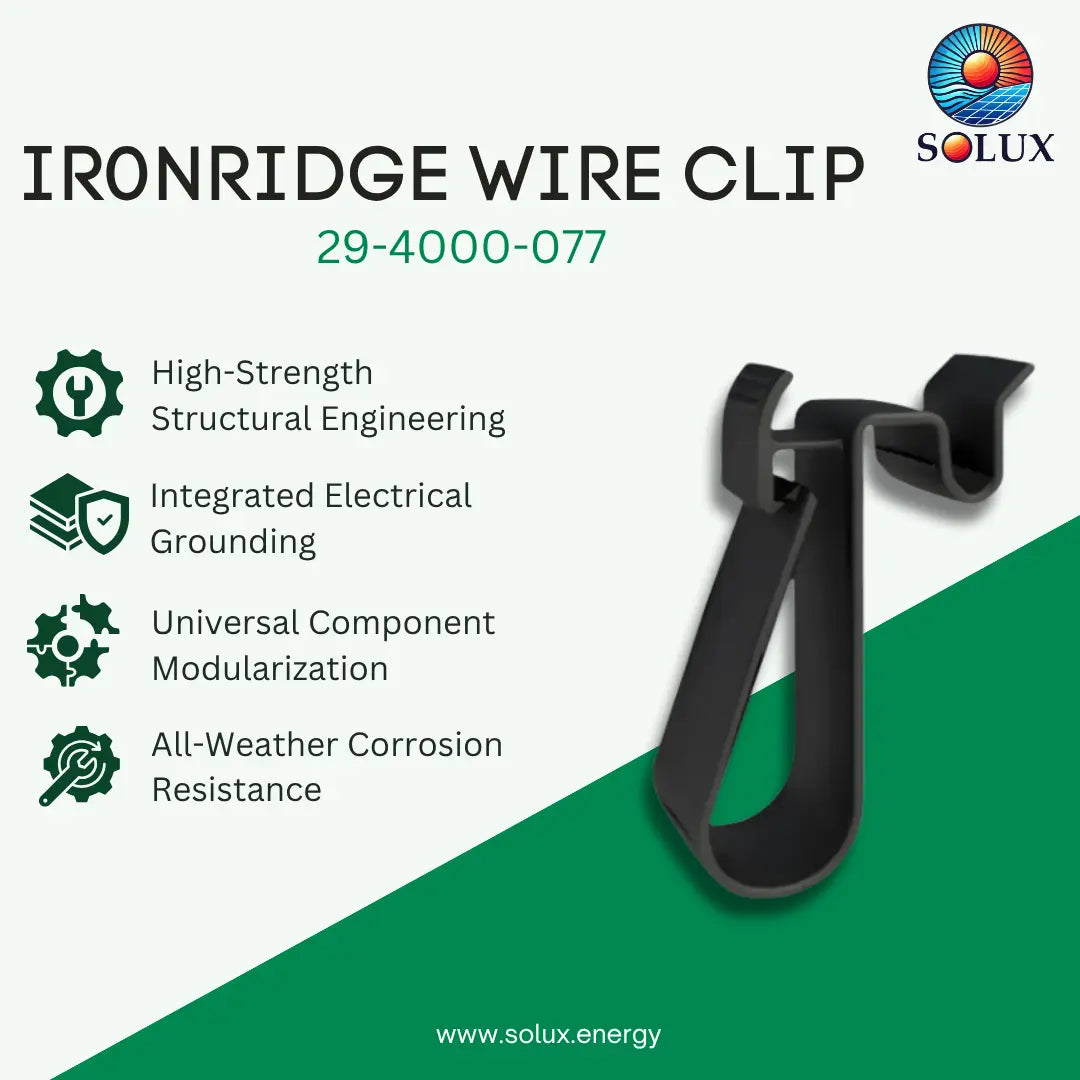 IronRidge Wire Clip (Polybag, 20pcs)
