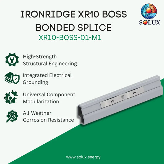 IronRidge XR10 BOSS Bonded Splice (Mill)