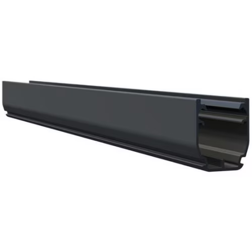 IronRidge Aire AE-A1-170B-US  a black structural racking rail on a white background
