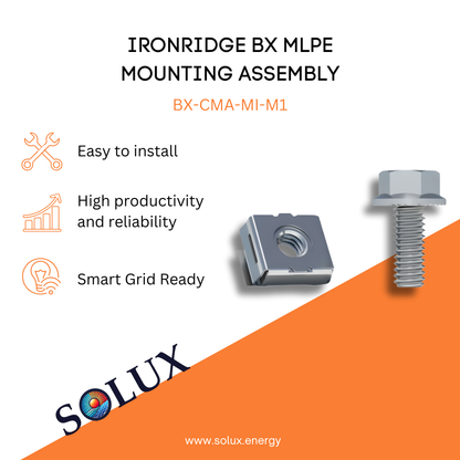 This is an image of Ironridge BX MLPE Mounting Assembly