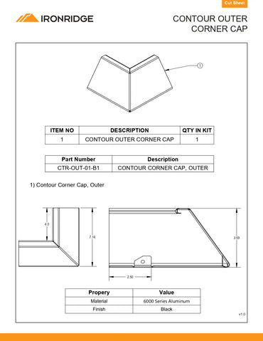 CTR-OUT-01-B1 trim cap