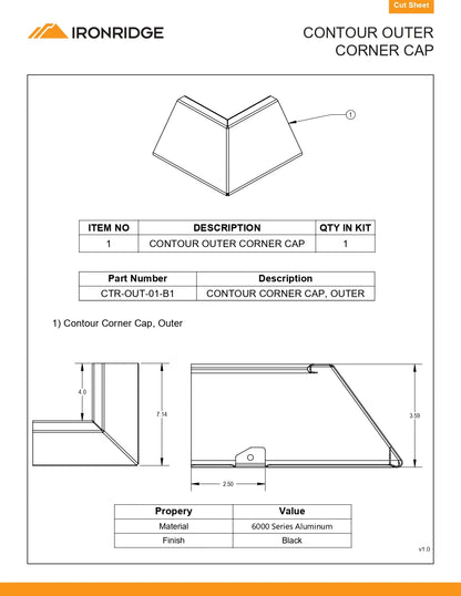 CTR-OUT-01-B1 trim cap