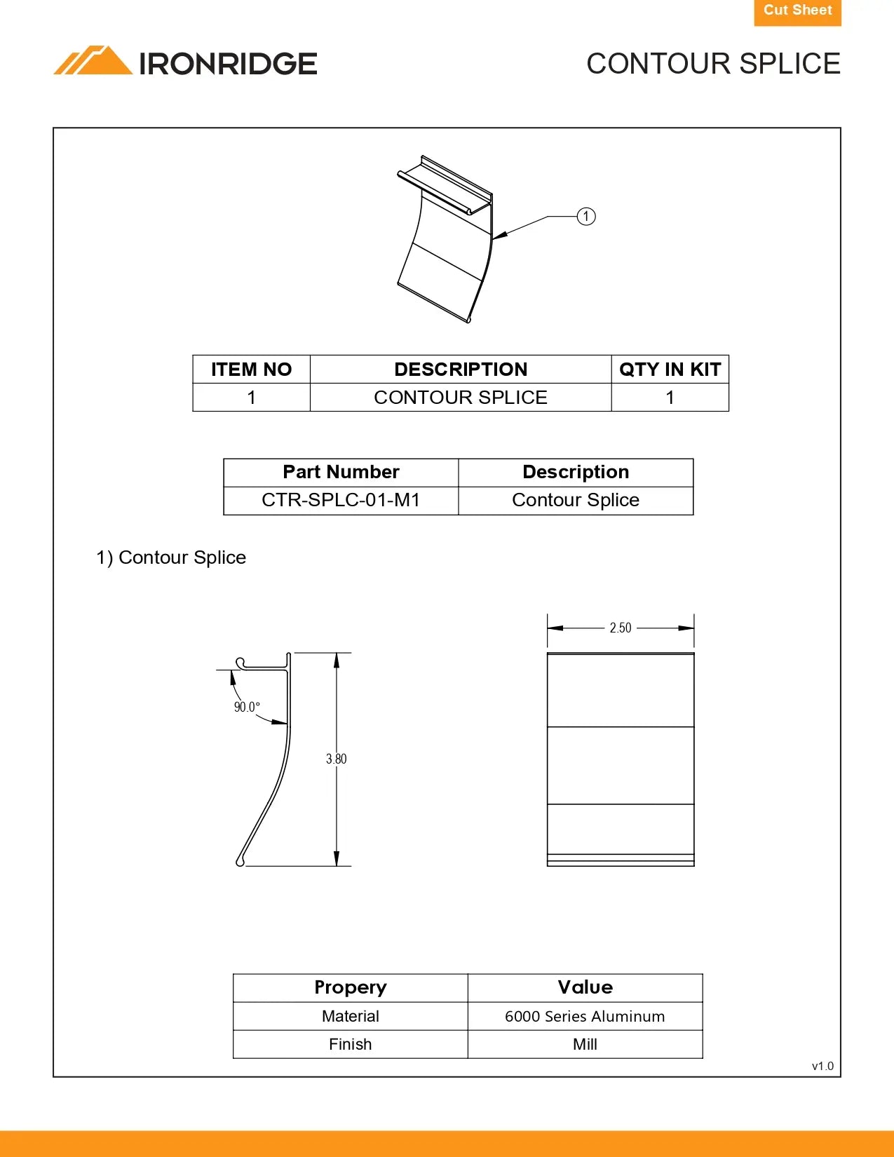 CTR-SPLC-01-M1 splice solar