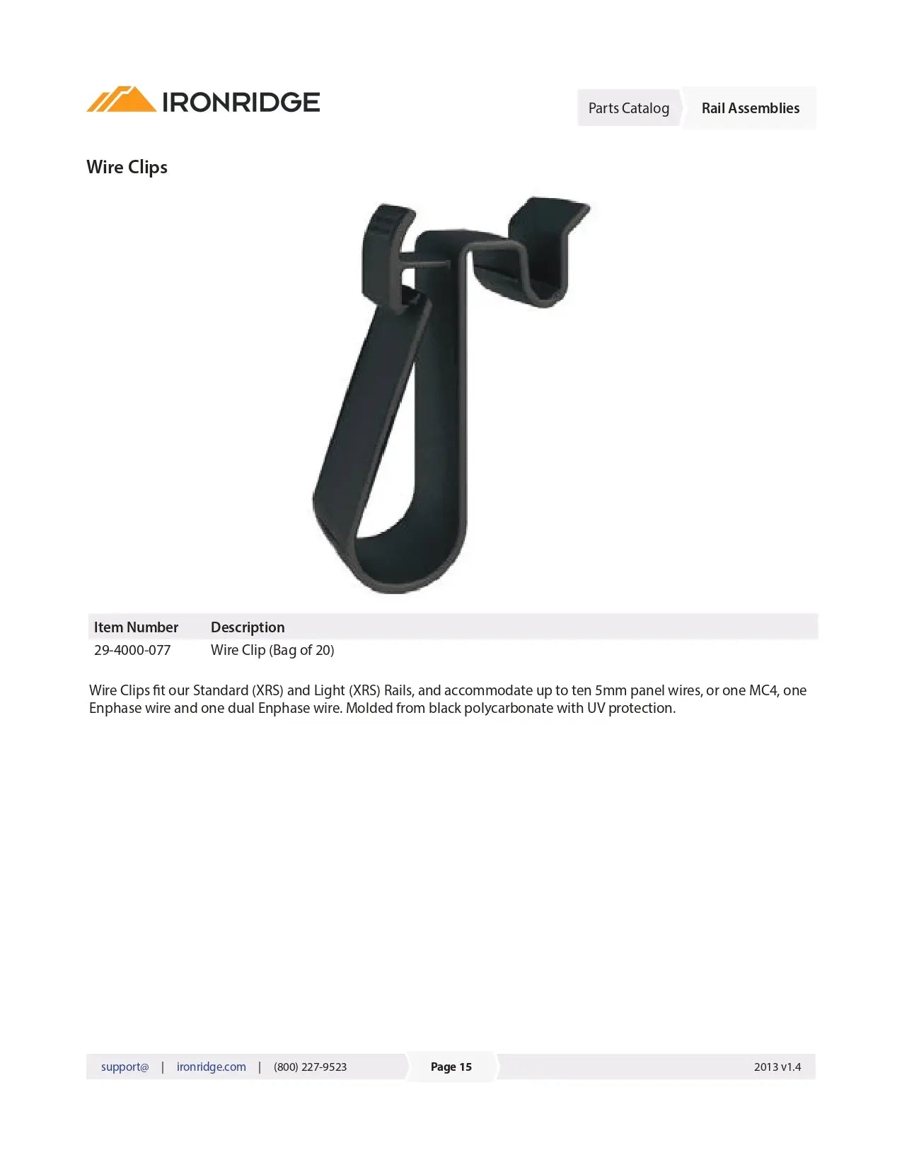 29-4000-077 ironridge sga