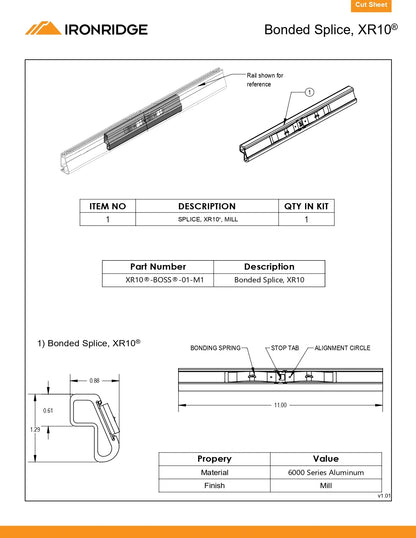 XR10-BOSS-01-M1 rail boss