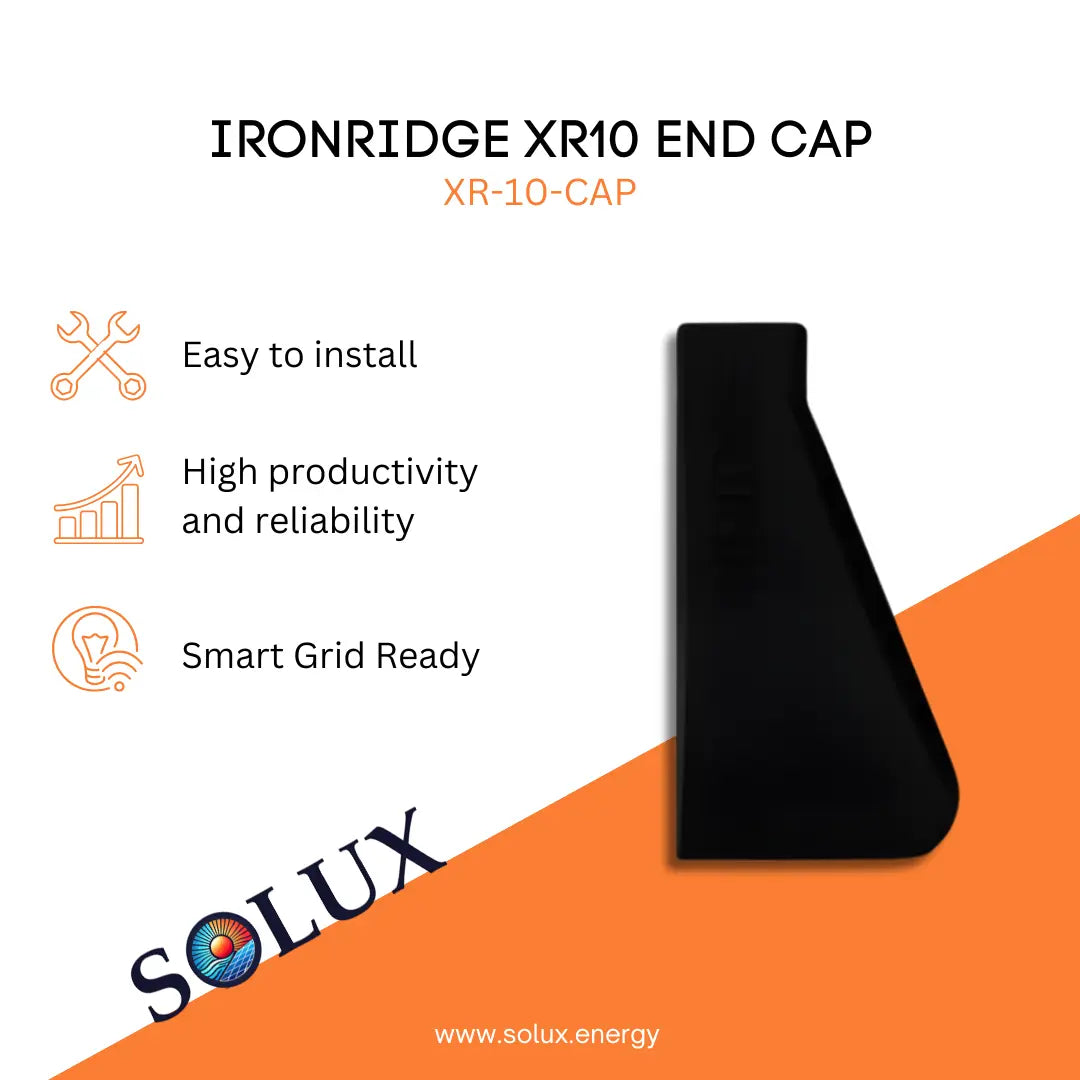 This is an image of Rail End Cap - Ironridge XR10