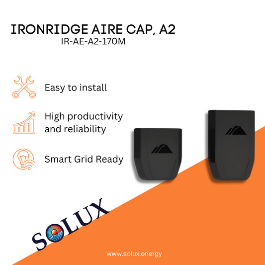 This is an image of Ironridge Rail Aire Cap A2 (Priced as each)