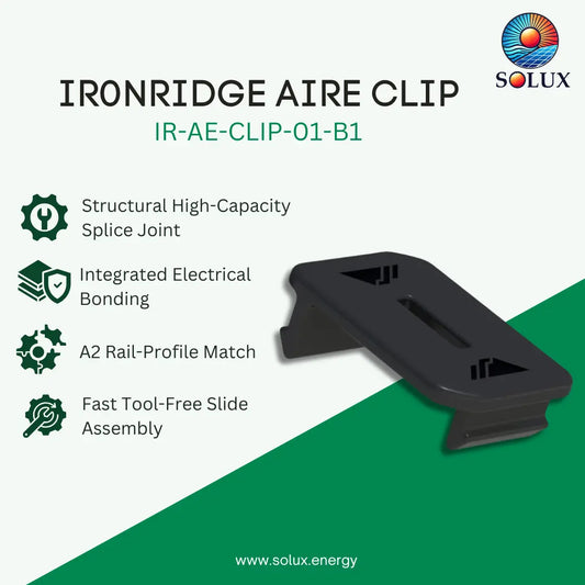 IronRidge IR-AE-CLIP-01-B1 Aire Clip (Priced as each)