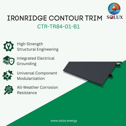 Ironridge Contour Trim, 84"LG (Priced as each)