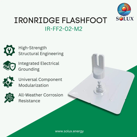 Ironridge FlashFoot2, Mill, now with narrow 8"