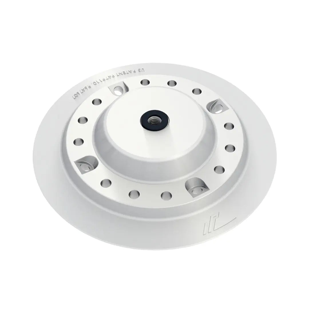 Ironridge Flat Roof Attachment, Membrane, 60 mil, TPO, Carlisle, White (Priced as each)
