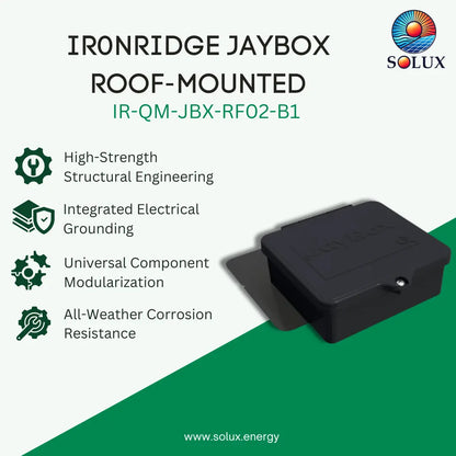 Ironridge JayBox, Roof-Mounted (Comp/Ashphalt Shingle)