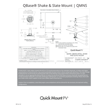 IR-QMNS-A-12 metal shake roofing​