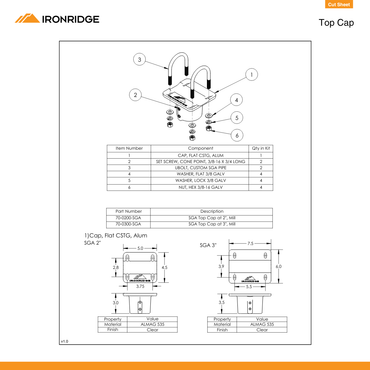 IR-70-0200-SGA ironridge sga​