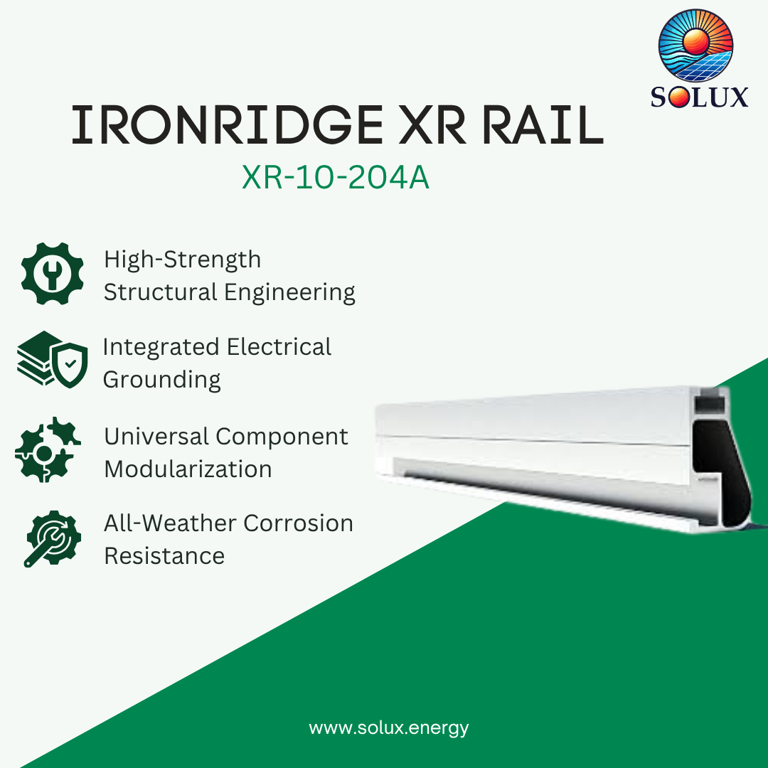 Ironridge XR-10-204A XR Rail Family, Clear