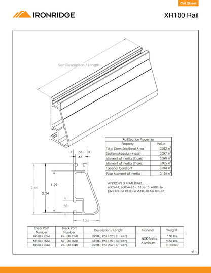 IR-XR-100-168B-US railings
