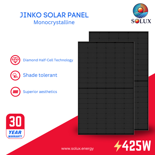 This is an image of Jinko PV Panels JKM425N-54HL4-B