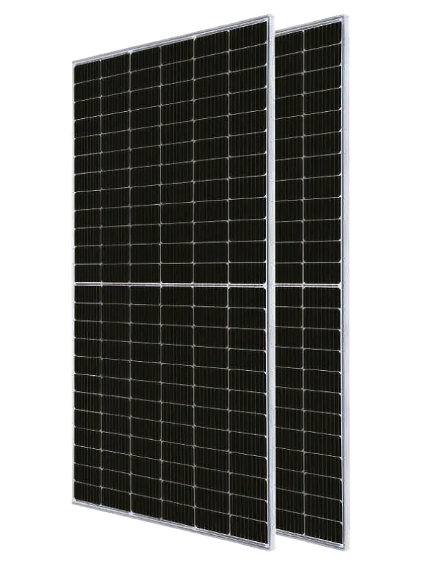 JKM580N-72HL4-BDV a silver-framed bifacial solar panel with monocrystalline silicon cells.
