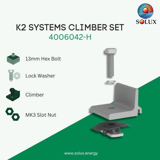 K2 Systems 4006042-H CR 48-X, 48-XL, 80 Climber Set with Hole