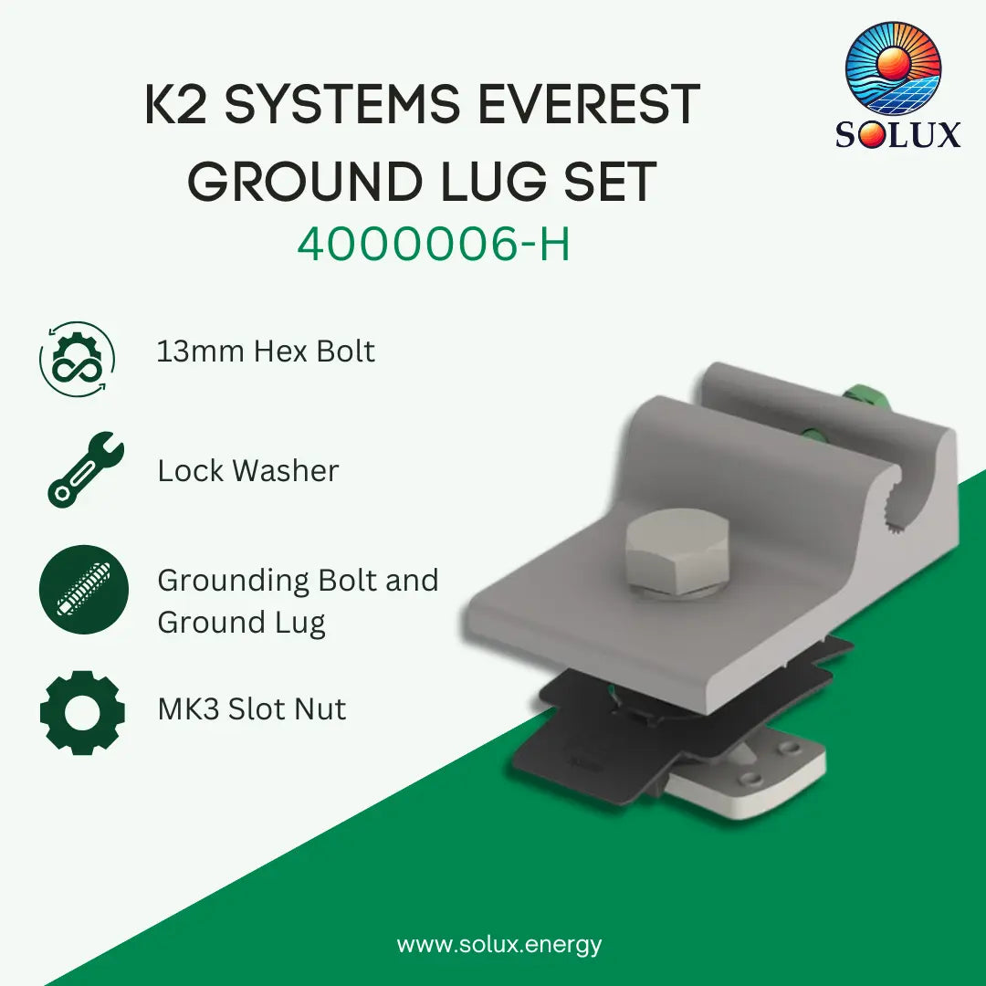 K2 Systems 4000006-H Everest Ground Lug Set