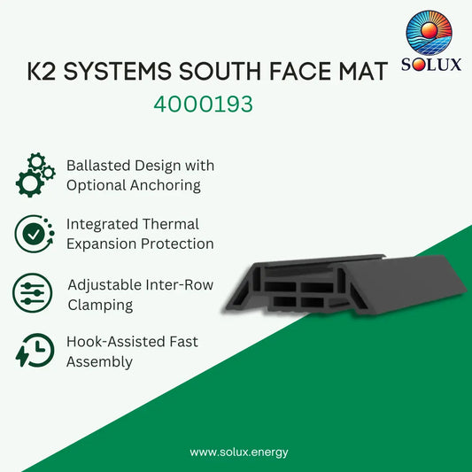 K2 Systems 4000193 South Face Mat/Spacer Pad