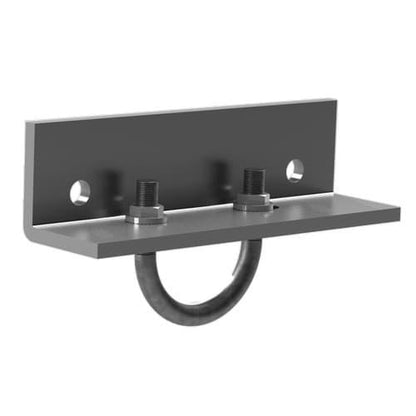 K2 Everest 1.5 Pipe Bracket Kit a metal bracket with bolts and a ring on a white background