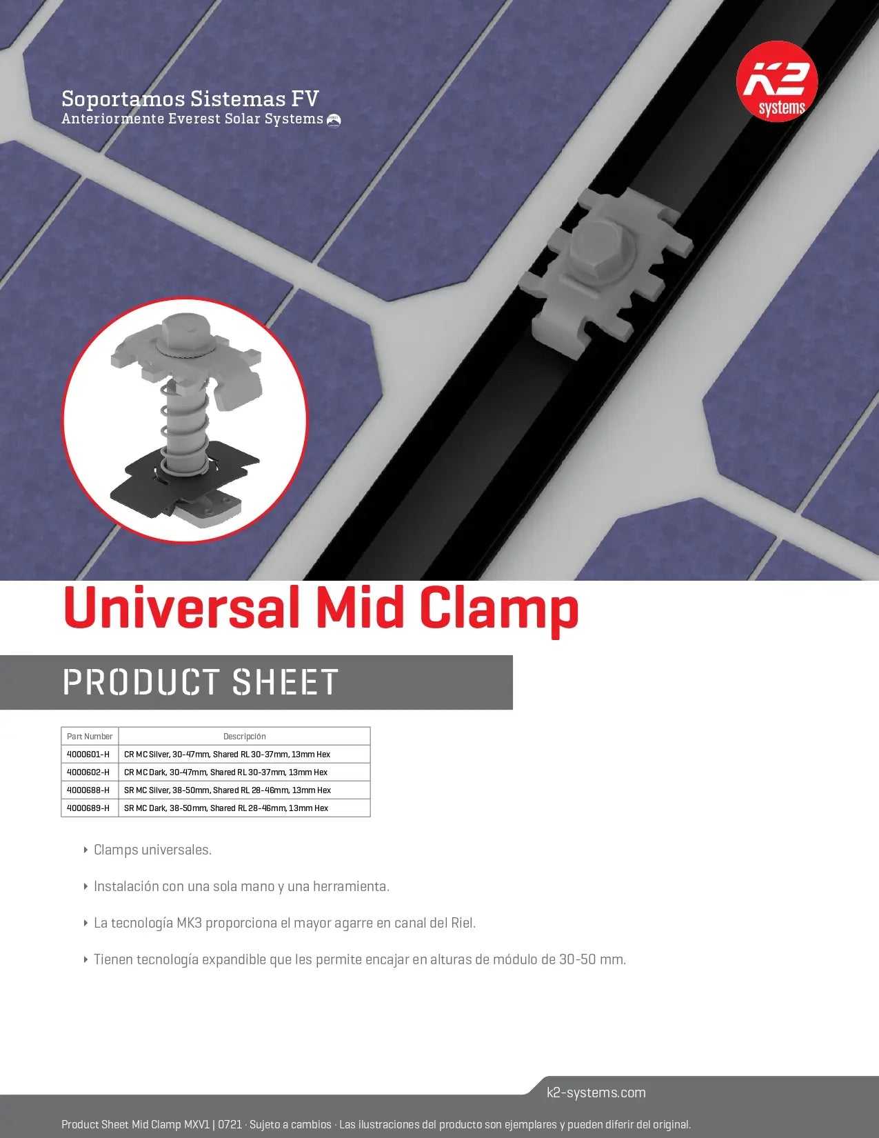 4000601-H silver clamp