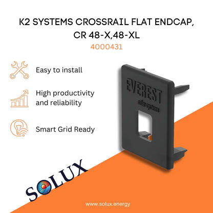 This is an image of Flat End Cap K2 Systems CR 48-X