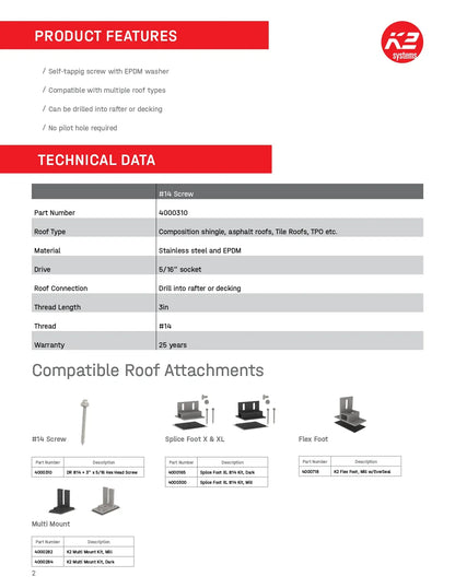 4000310 hex head screw