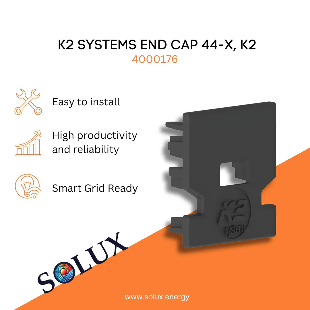 This is an image of K2 End Caps 44-X | K2 Systems 