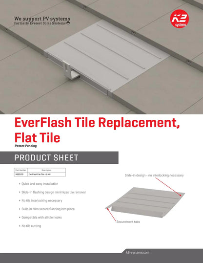 4000130 flashing replacement