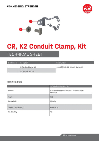4000279 conduit clamps