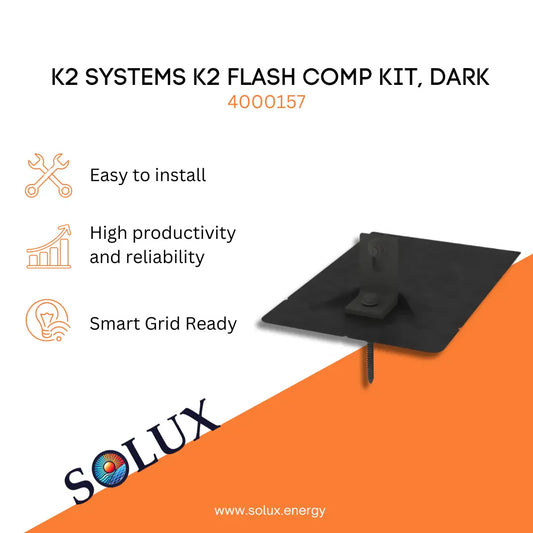 This is an image of Flash Kit Comp, Dark | K2 Systems