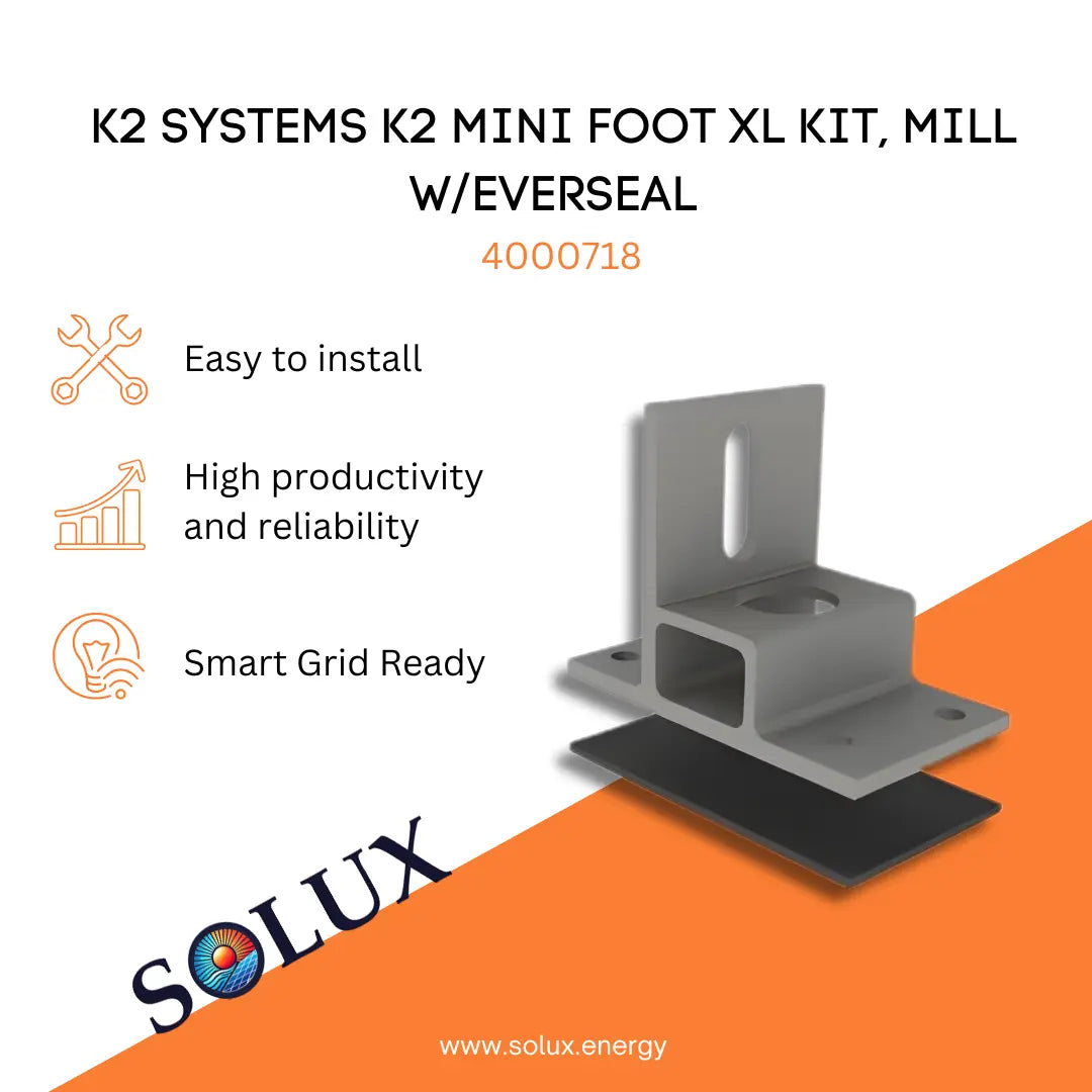 This is an image of K2 Flex Foot XL Kit, Mill w/Everseal