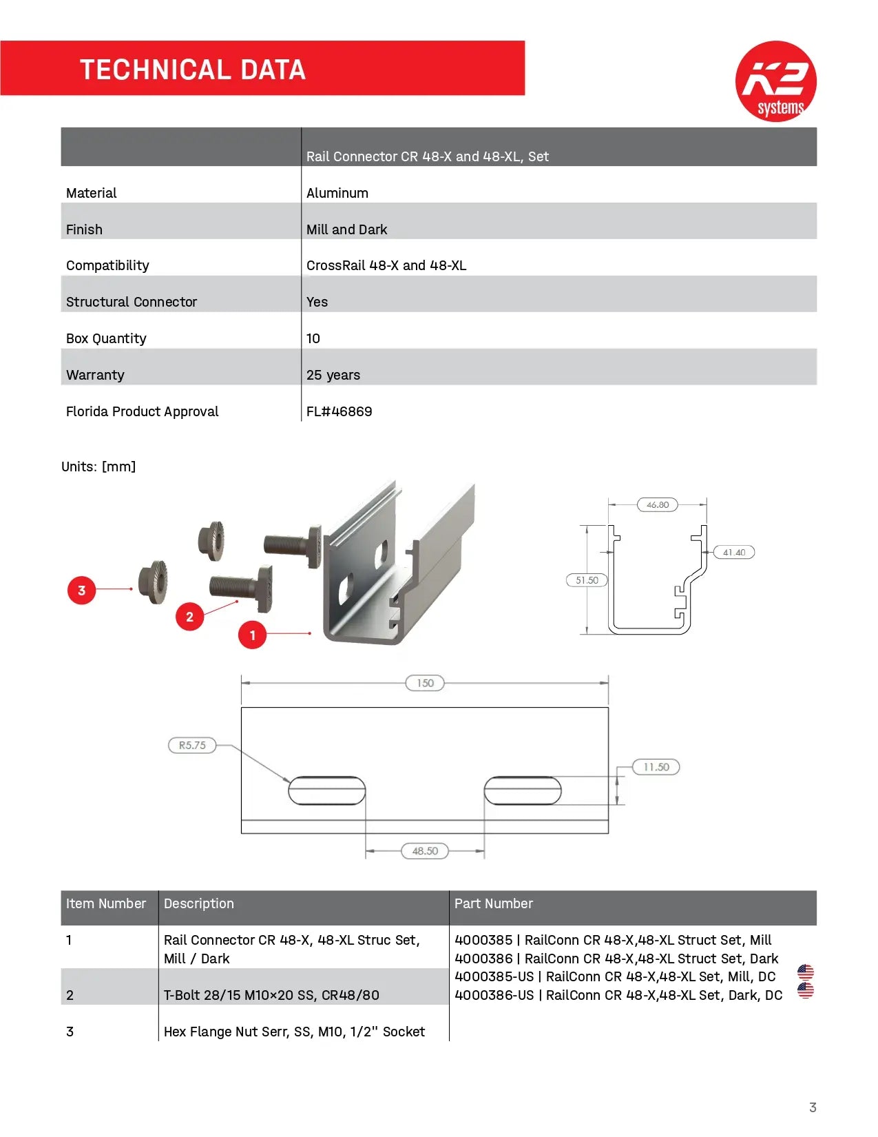 4000385 structural connector