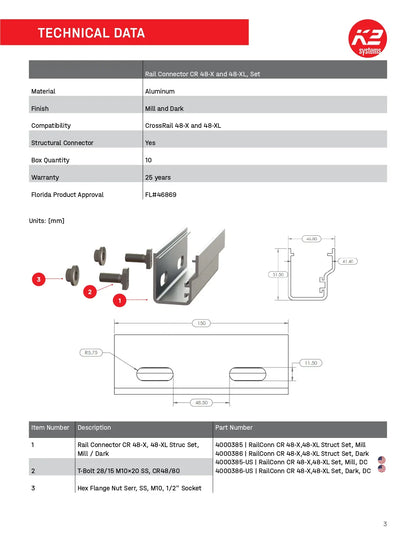 4000385 structural connector