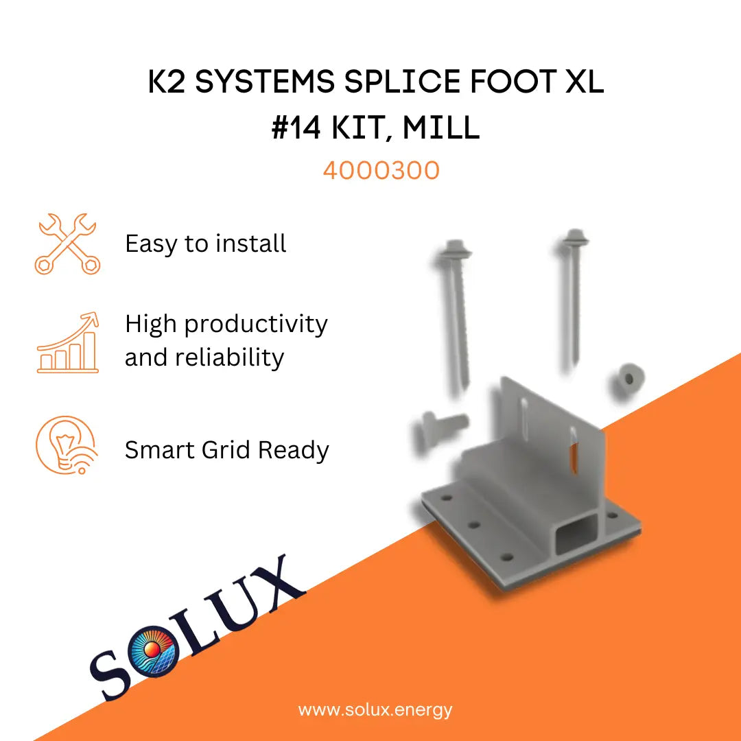 This is an image of K2 Splice Foot XL #14 Kit, Mill