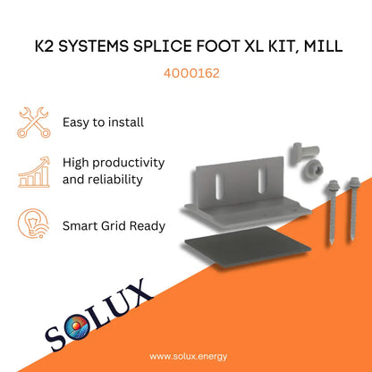 This is an image of K2 Splice Foot  XL Kit, Mill 4000162