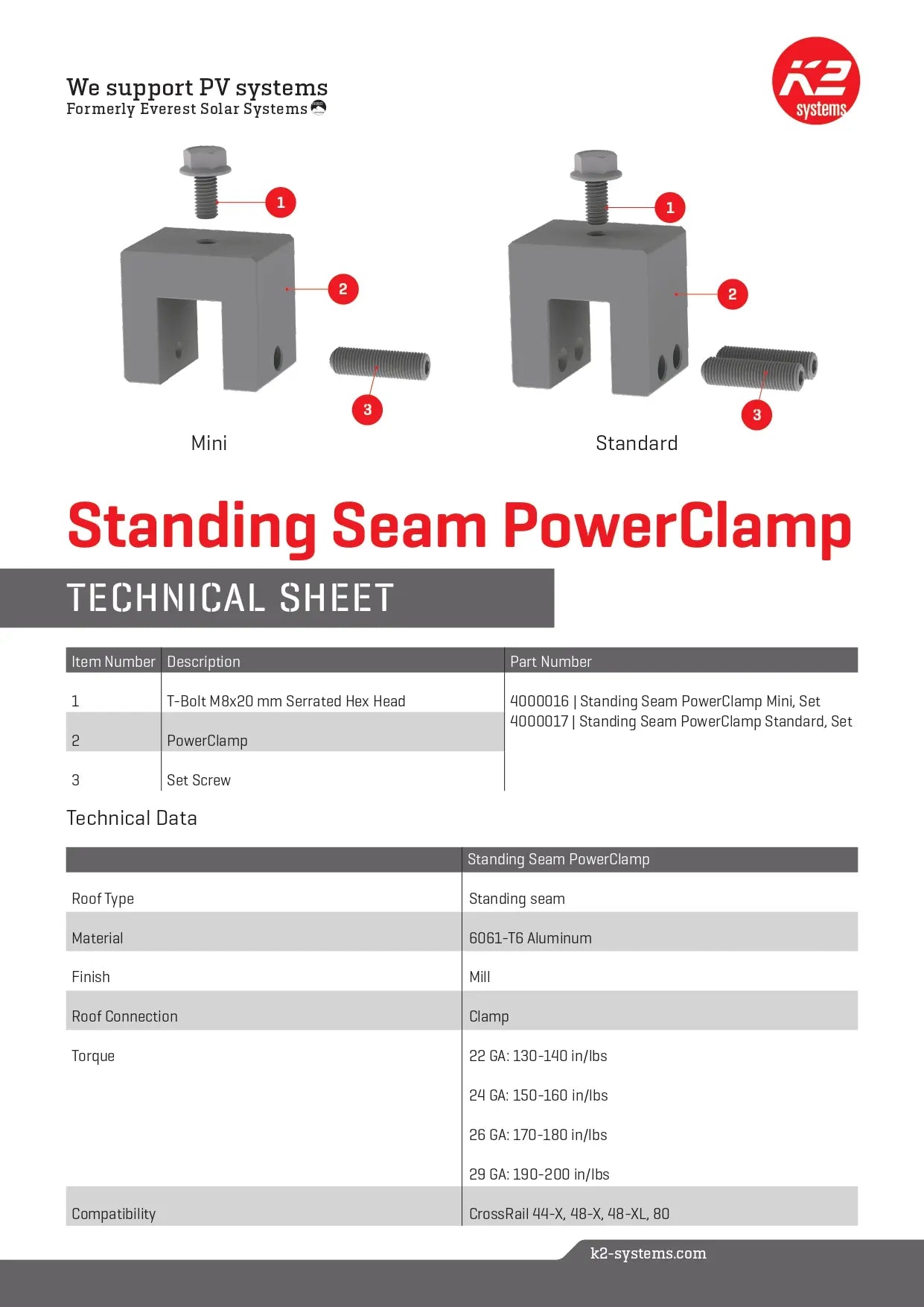 4000016 metal roof standing seam