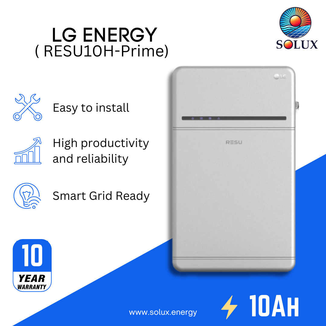 This is an image of LG Prime RESU10H Energy Storage Solution