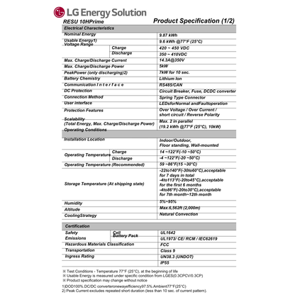 RESU10H-Prime lg chem resu 10h prime​