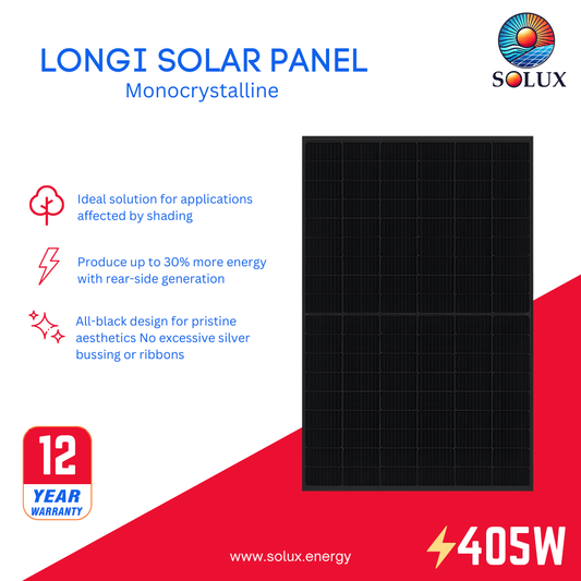 This is an image of LR5-54HPB-405M Longi 405W Solar Panel