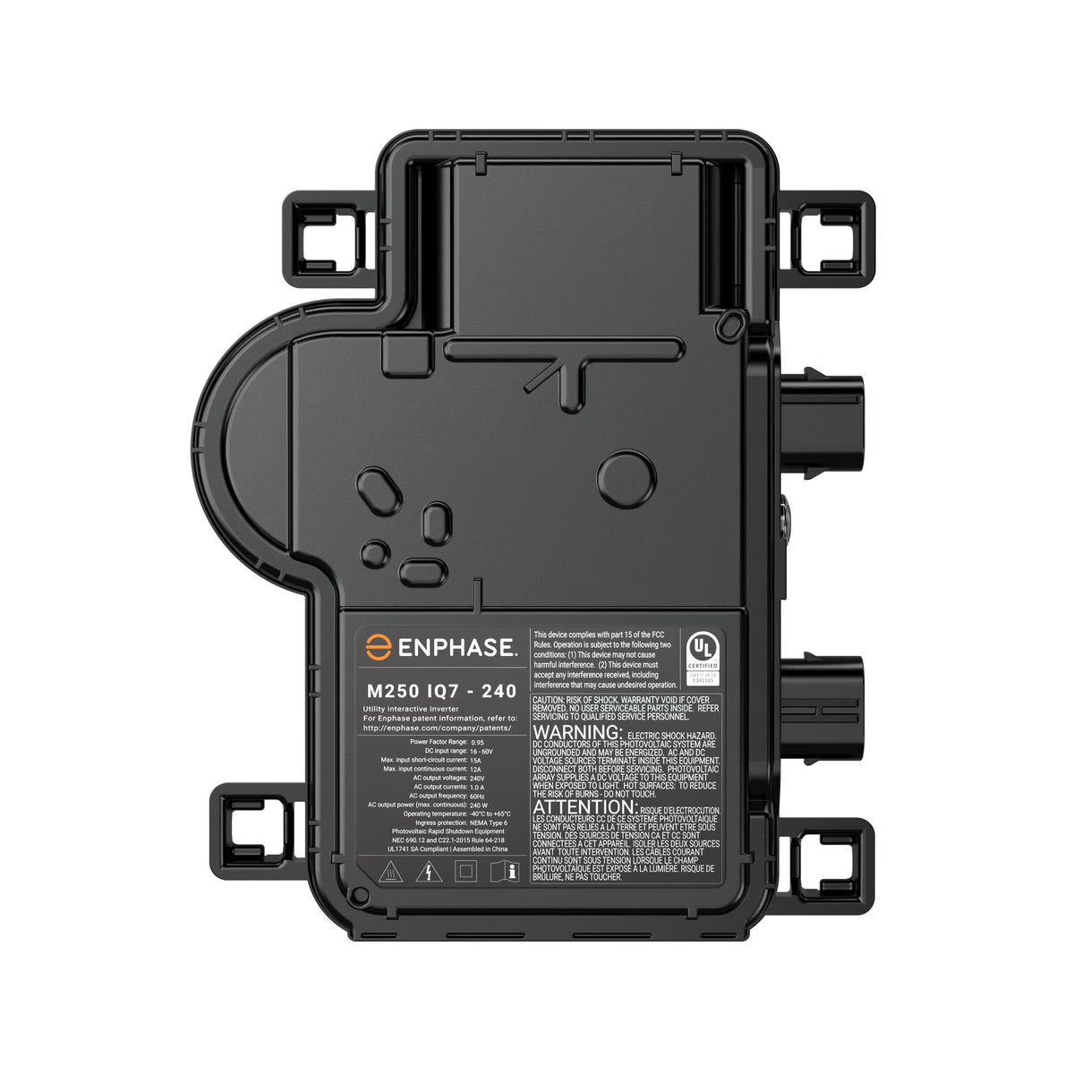 Enphase M250240-IQ7-S22-US M250 Microinverter