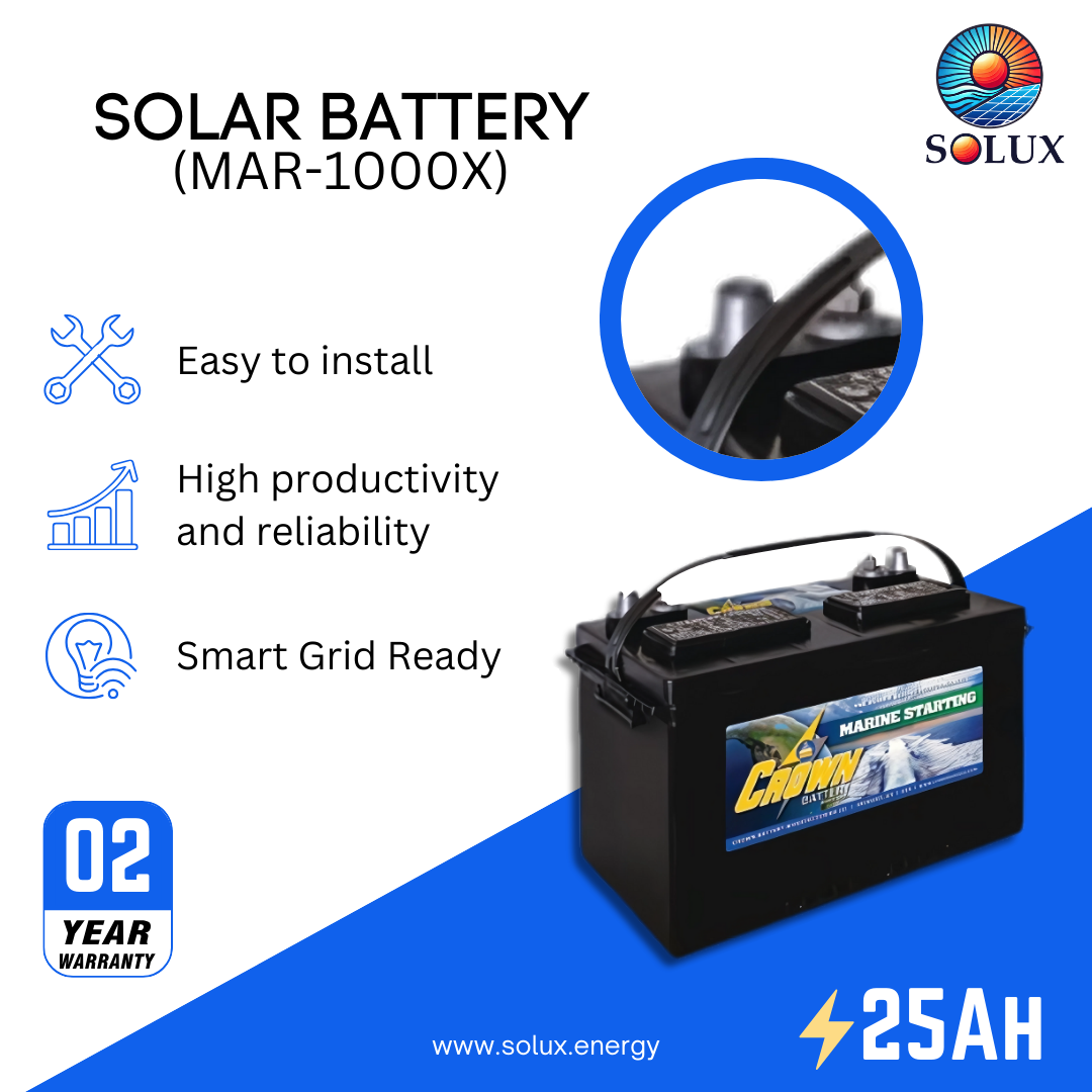 This is an Image of MAR-1000X Crown New Wave Marine Deep Cycle Battery