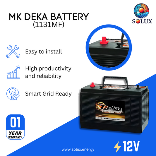 This is an image of MK Deka 1031MF 1000 CCA Battery FLA