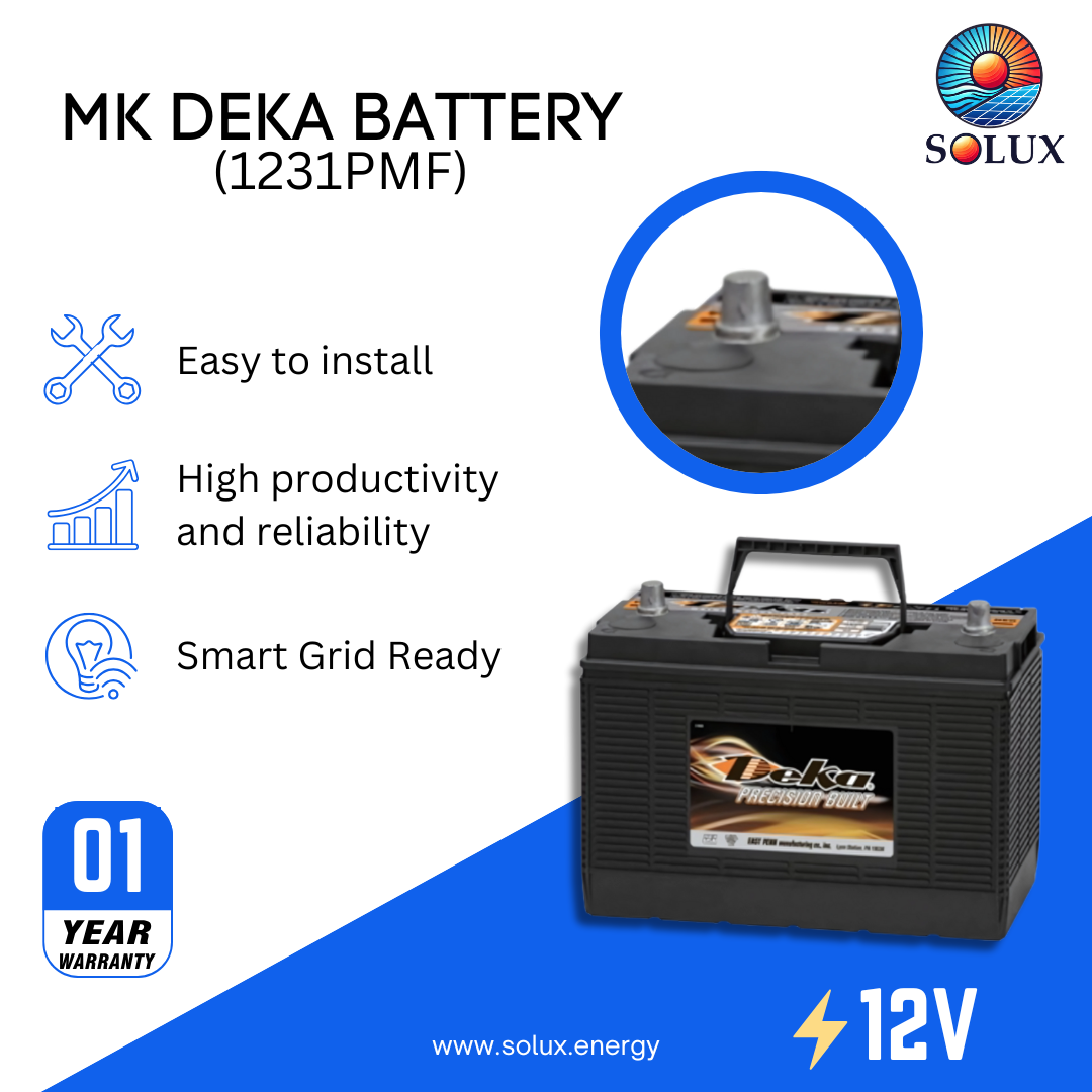 Thi i an image of MK Deka 1231PMF Battery FLA