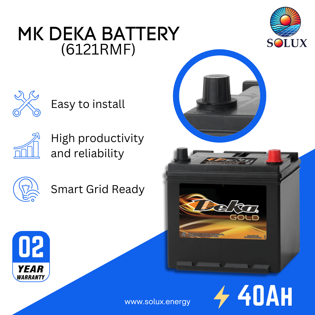 This is an image of MK Deka Battery 40 Ah FLA 6121RMF